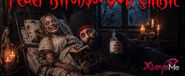 Lanet Kel Pornoları — Lanet kel Porno Film Peder Alfonso Sok çıkar — Lanet Kel