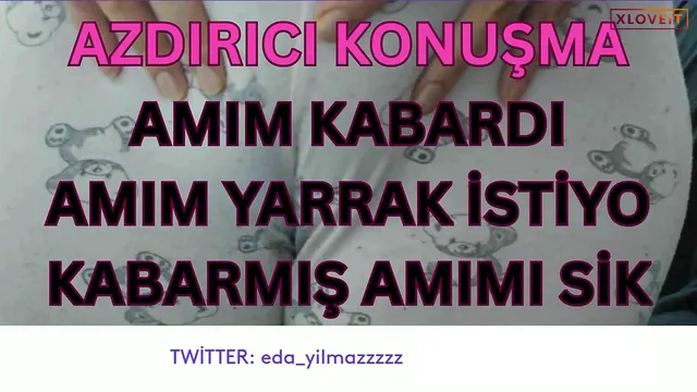 VIP ifşalar — Porno Hikayesi – Kabarmış amım yarrak istiyo — Eda Yılmaz